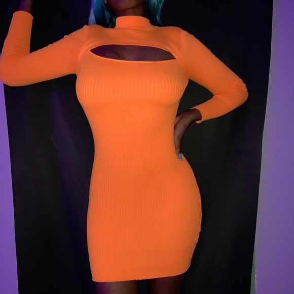 Orange CurveHim Dress - Picture 2 of 3